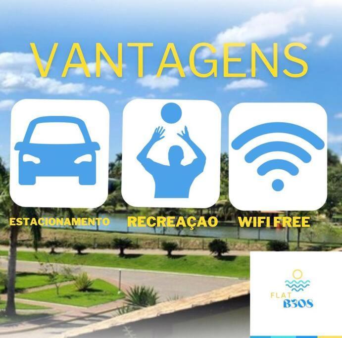 Aconchegante Flat B308 - Refugio No Aldeia Das Aguas Барра-ду-Пираи Экстерьер фото